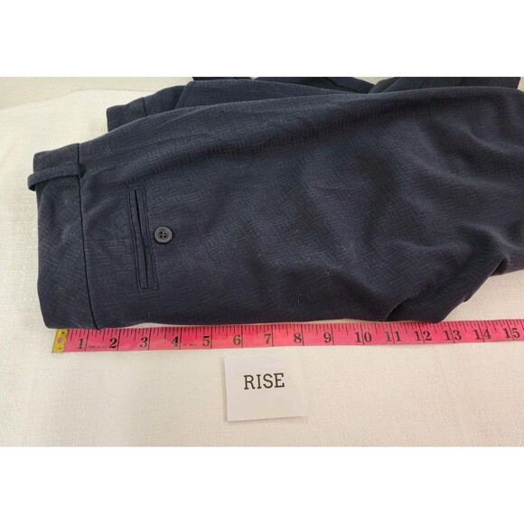 WORTHINGTON WOMENS P12 DARK BLUE LINE PANTS MODERN FIT SLACKS CAREER BUISNESS - Picture 14 of 16